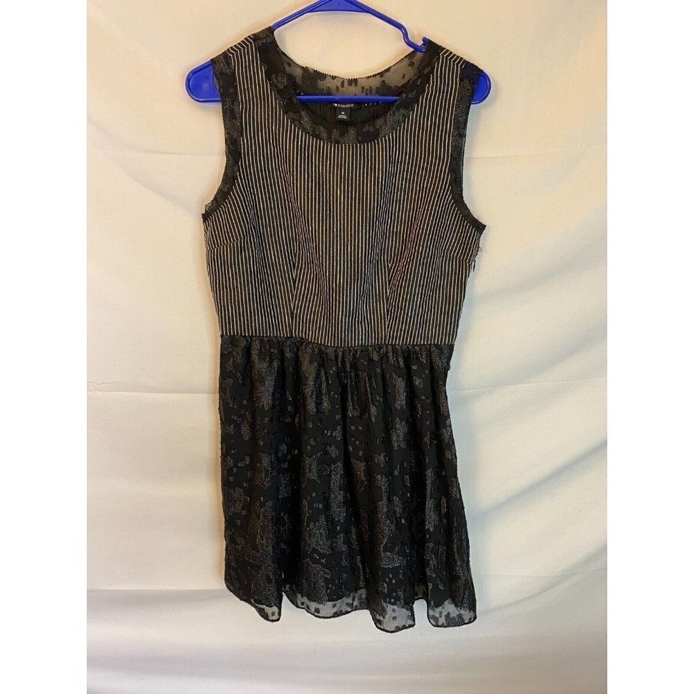 RONSON Women’s Goth Whimsygoth DRESS BLACK‎ LACE SEXY SWEET SIZE MEDIUM M Indie